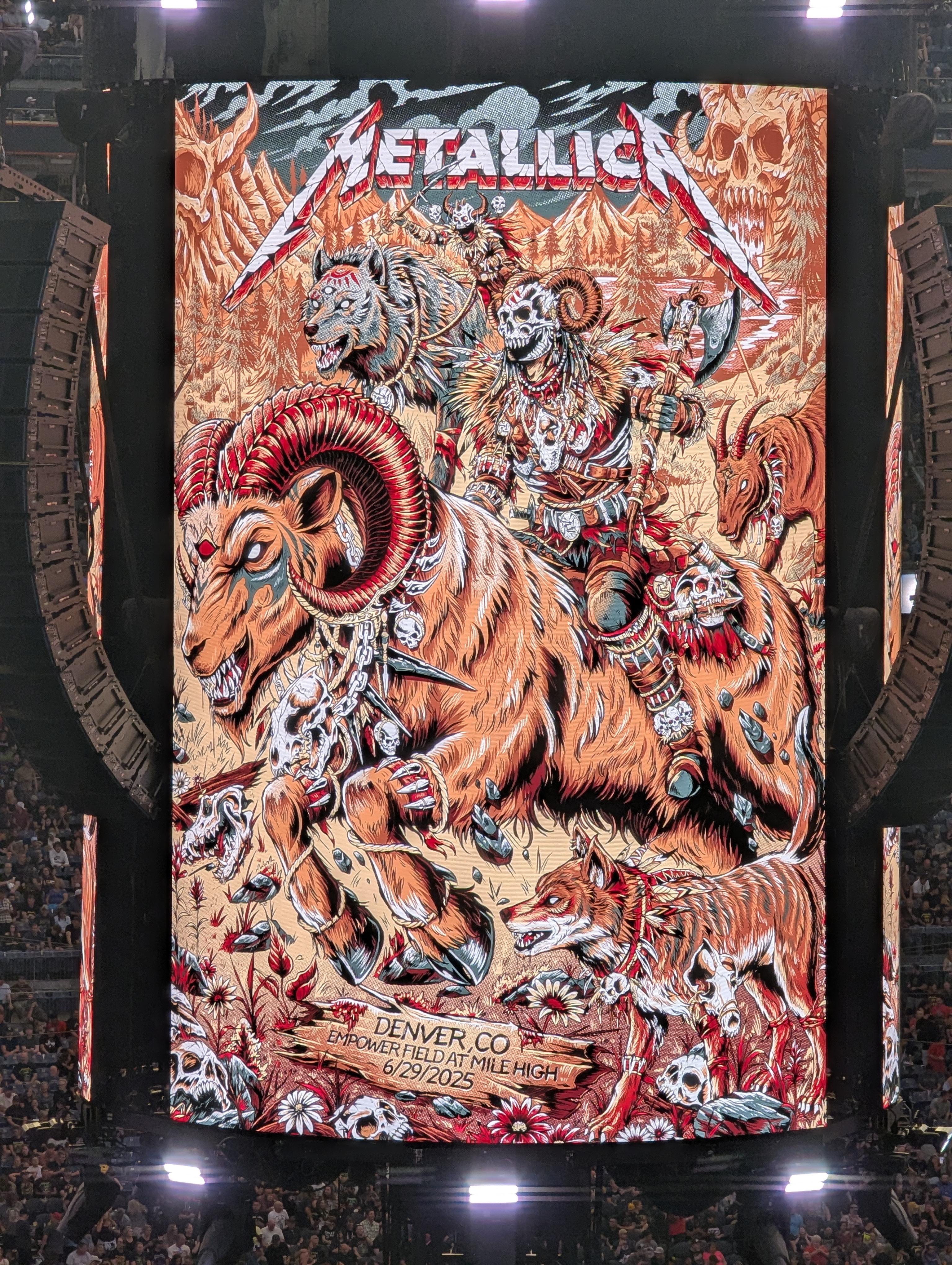 Metallica, Empower Field, Denver, Colorado